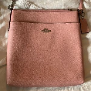COACH Kitt Leather Crossbody, Pink, In almost NEW condition